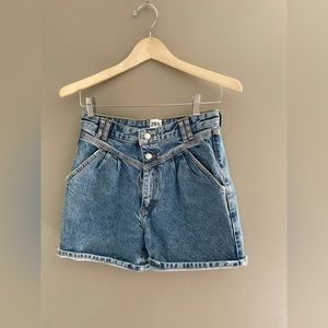Zara High Rise Mom short